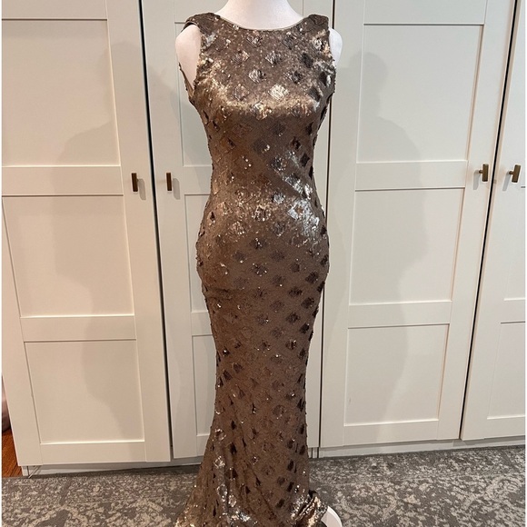 Dress the Population Dresses & Skirts - Dress the Population- gorgeous sequin evening gown